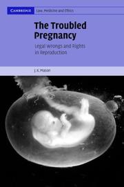 Cover of: The Troubled Pregnancy by J. K. Mason