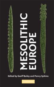 Cover of: Mesolithic Europe by 