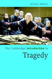 Cover of: The Cambridge Introduction to Tragedy (Cambridge Introductions to Literature)