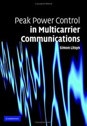 Cover of: Peak Power Control in Multicarrier Communications