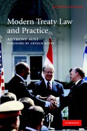 Cover of: Modern Treaty Law and Practice