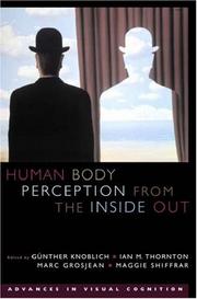 Cover of: Human body perception from the inside out