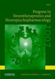 Cover of: Progress in Neurotherapeutics and Neuropsychopharmacology