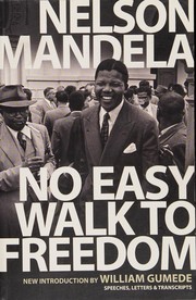 Cover of: No easy walk to freedom by Nelson Mandela