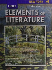 Cover of: Holt Elements of Literature by RINEHART AND WINSTON HOLT