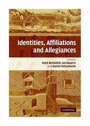 Cover of: Identities, Affiliations, and Allegiances | 