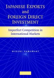 Cover of: Japanese Exports and Foreign Direct Investment by Hideki Yamawaki