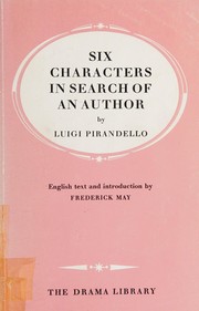 Cover of: Six characters in search of an author by Luigi Pirandello