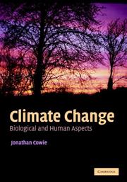 Cover of: Climate Change by Jonathan Cowie