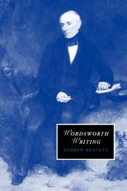 Cover of: Wordsworth Writing (Cambridge Studies in Romanticism)