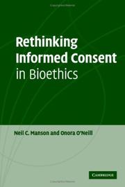 Cover of: Rethinking Informed Consent in Bioethics