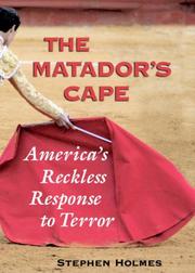 Cover of: The Matador's Cape by Stephen Holmes