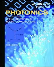 Photonics by Amnon Yariv