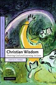 Cover of: Christian Wisdom | David F. Ford