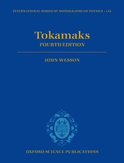 Cover of: Tokamaks by John Wesson