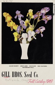 Cover of: Fall catalog, 1949 by Gill Bros. Seed Company