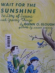 Cover of: Wait for the Sunshine by Glenn Orlando Blough