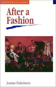 Cover of: After a fashion