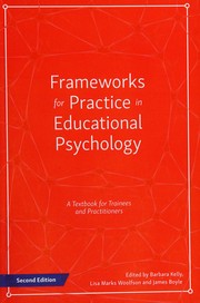 Cover of: Frameworks for Practice in Educational Psychology, Second Edition: A Textbook for Trainees and Practitioners
