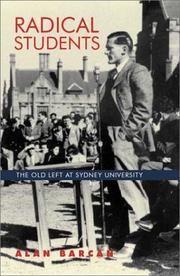 Cover of: Radical students by Alan Barcan
