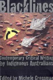 Cover of: Blacklines: contemporary critical writing by indigenous Australians