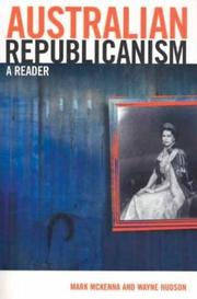 Cover of: Australian Republicanism: A Reader