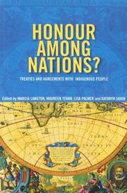 Honour among nations by Marcia Langton