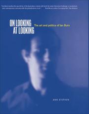 Cover of: On Looking at Looking: The Art & Politics of Ian Burn