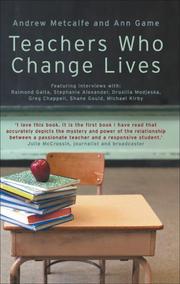 Teachers who change lives cover