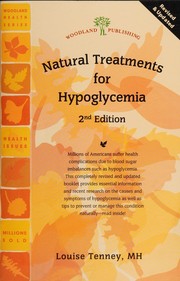 Cover of: Natural treatments for hypoglycemia
