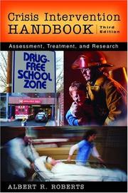 Cover of: Crisis Intervention Handbook by Albert R. Roberts