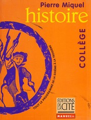 Cover of: Histoire: collège