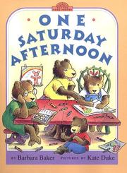 Cover of: One Saturday morning