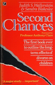Cover of: Second Chances by Judith S. Wallerstein