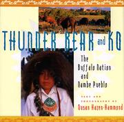 Cover of: Thunder Bear and Ko: the Buffalo nation and Nambe Pueblo
