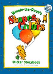 Cover of: WINNIE-THE-POOH'S SHAPES AND COLORS, Sticker Storybook (Winnie the Pooh Sticker Story Books)