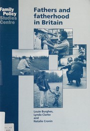 Cover of: Fathers and Fatherhood in Britain (Occasional Paper)