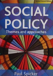 Cover of: Social Policy: Themes and Approaches