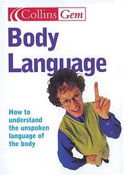 Cover of: Gem Body Language (Collins Gem Ser) by David Lambert, David Lambert