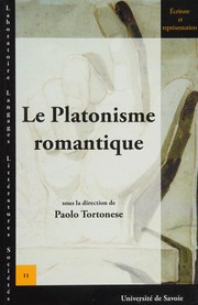 Le Platonisme romantique by Paolo Tortonese