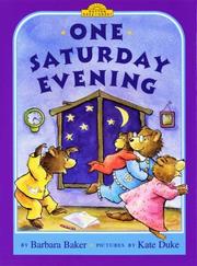 Cover of: One Saturday Evening (Dutton Easy Reader) by Barbara Baker