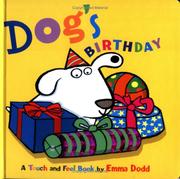 Cover of: Dog's Birthday: A Touch and Feel Book (Touch and Feel Books (Dutton))