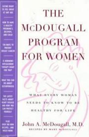 Cover of: The McDougall program for women by John A. McDougall