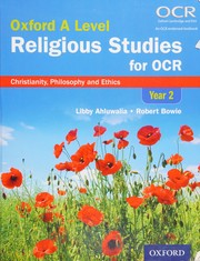 Oxford a Level Religious Studies for OCR by Libby Ahluwalia, Robert Bowie
