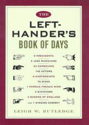 Cover of: The left-hander's book of days