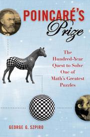Cover of: Poincare's Prize: The Hundred-Year Quest to Solve One of Math's Greatest Puzzles