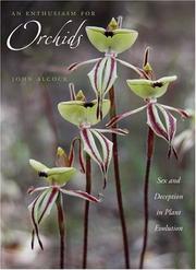 Cover of: An enthusiasm for orchids by Alcock, John