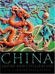 Cover of: China by Edward L. Shaughnessy, Edward L. Shaughnessy