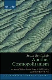 Cover of: Another Cosmopolitanism (The Berkeley Tanner Lectures) by Seyla Benhabib