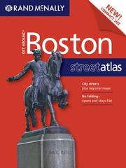 Cover of: Ran Mcnally Get Around Boston, Massachusetts Street Atlas (Get Around (Rand McNally))